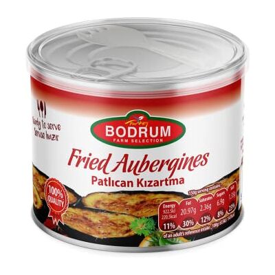 London Grocery Bodrum Ready Meal – Fried Eggplant Slices 400g x 15 Pack Traditional Turkish Style Ready to Heat & Serve London Grocery Bodrum Ready Meal – Fried Eggplant Slices 400g x 15 Pack Traditional Turkish Style Ready to Heat & Serve