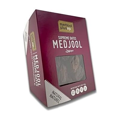 Medjool Plus Medjool Dates 1000 g – Large, Juicy & Naturally Sweet – No Added Sugar, Non-GMO, Ready to Eat – Fresh Harvest Quality Fruit Snack Medjool Plus Medjool Dates 1000 g – Large, Juicy & Naturally Sweet – No Added Sugar, Non-GMO, Ready to Eat – Fresh Harvest Quality Fruit Snack