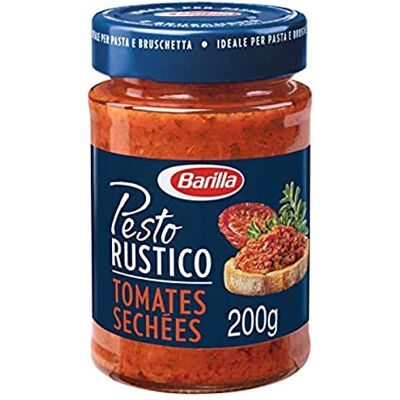 Barilla Pesto Rustico Pomodori Secchi Dried Tomatoes Italian Sauce Sauce 200g Barilla Pesto Rustico Pomodori Secchi Dried Tomatoes Italian Sauce Sauce 200g