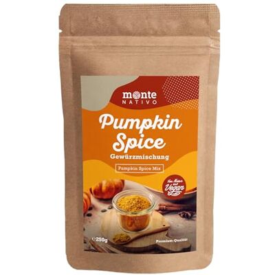 Monte Nativo Pumpkin Spice (250g) Pumpkin Pie Spice Mix Gently dried and aromatic Spices ideal for Cooking and Seasoning Monte Nativo Pumpkin Spice (250g) Pumpkin Pie Spice Mix Gently dried and aromatic Spices ideal for Cooking and Seasoning