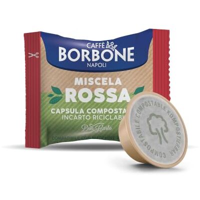 Caffè Borbone Miscela ROSSA A Modo Mio Capsule Compostable - Coffee Capsules Caffè Borbone Miscela ROSSA A Modo Mio Capsule Compostable - Coffee Capsules