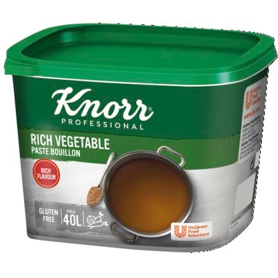 Knorr - Rich Veg Bouillon - 1x1kg - Veg - Bouillon Paste Knorr - Rich Veg Bouillon - 1x1kg - Veg - Bouillon Paste