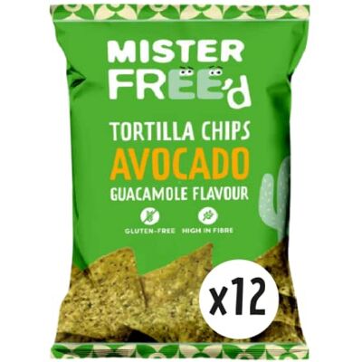 Mister Free'd Avacado Handmade Tortilla Chips Great for Dipping Plant based Gluten Free & Dairy Free High in Fibre – Vegan (12 Pack) Mister Free'd Avacado Handmade Tortilla Chips Great for Dipping Plant based Gluten Free & Dairy Free High in Fibre – Vegan (12 Pack)