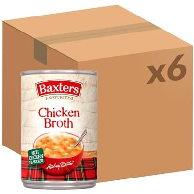 Baxters Favourites Chicken Broth Soup, 400 g (Pack of 6) Baxters Favourites Chicken Broth Soup, 400 g (Pack of 6)