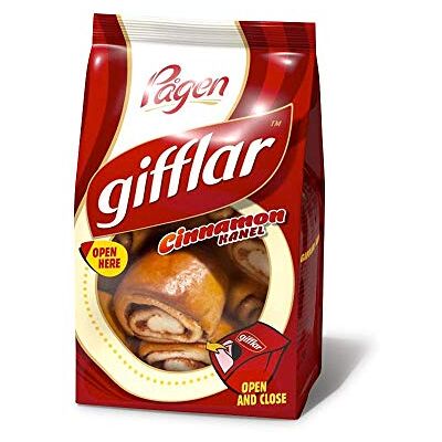Pagen ScandiKitchen, Gifflar Kanel, Mini Cinnamon Buns From Sweden, Soft and Fragrant, 260g Pagen ScandiKitchen, Gifflar Kanel, Mini Cinnamon Buns From Sweden, Soft and Fragrant, 260g