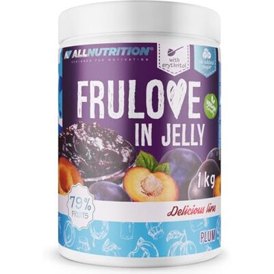 ALLNUTRITION Sugar Free Jam Frulove In Jelly Plum Seriously Low Carb Fruits in Jelly 80% Fruit Jelly Low Calorie Spread Sugar Free Marmalade Vegan Friendly 1000g ALLNUTRITION Sugar Free Jam Frulove In Jelly Plum Seriously Low Carb Fruits in Jelly 80% Fruit Jelly Low Calorie Spread Sugar Free Marmalade Vegan Friendly 1000g