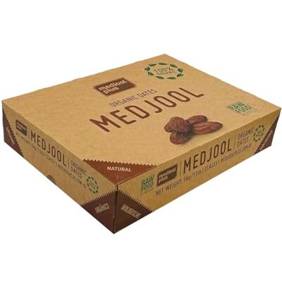 Seba Garden Premium Organic Medjool Dates 1kg – Large, Juicy & Naturally Sweet – No Added Sugar, Non-GMO, Ready to Eat – Fresh Harvest Quality Fruit Snack (5 kg) Seba Garden Premium Organic Medjool Dates 1kg – Large, Juicy & Naturally Sweet – No Added Sugar, Non-GMO, Ready to Eat – Fresh Harvest Quality Fruit Snack (5 kg)