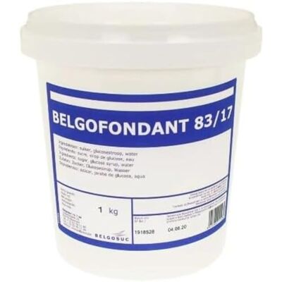 Parkers Foodservice Fondant Patissier (Belgofondant) 1kg Parkers Foodservice Fondant Patissier (Belgofondant) 1kg