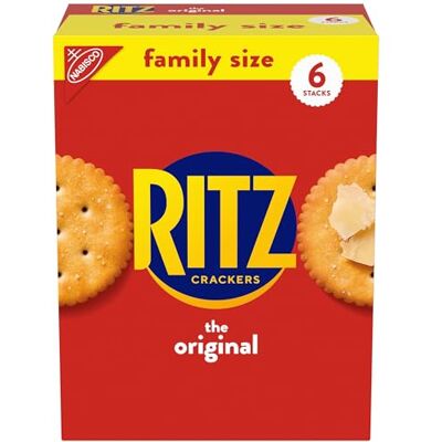 RITZ Crackers Original Family Size 20.6oz / 583 g RITZ Crackers Original Family Size 20.6oz / 583 g