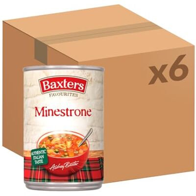 Baxters Favourites Minestrone Soup, 400 g (Pack of 6) Baxters Favourites Minestrone Soup, 400 g (Pack of 6)