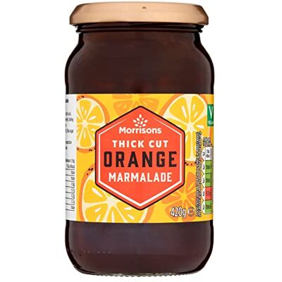Morrisons Thick Cut Orange Marmalade 420g Morrisons Thick Cut Orange Marmalade 420g