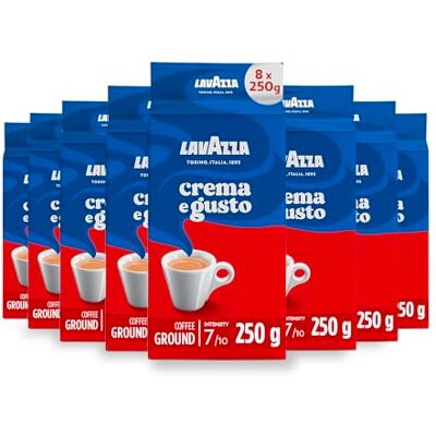 Lavazza - Crema e Gusto Classico - 250 g - 8 packs - Coffee Lavazza - Crema e Gusto Classico - 250 g - 8 packs - Coffee