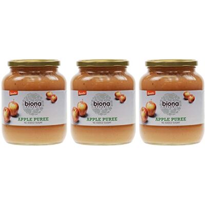 Biona (3 Pack) Org Apple Puree 350g 3 Pack Bundle Biona (3 Pack) Org Apple Puree 350g 3 Pack Bundle