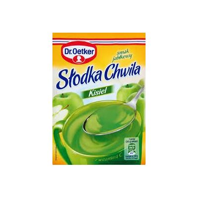 Dr. Oetker Dr.Oetker Slodka Chwila Kisiel European Jelly Dessert Apple 5X 30G Dr. Oetker Dr.Oetker Slodka Chwila Kisiel European Jelly Dessert Apple 5X 30G