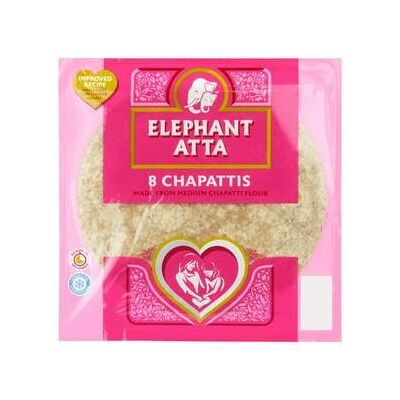 Saras Flavours of Asia Elephant Atta 8 Chapattis Tortilla Ready to Eat Juat Heat & Serve Suitable for Vegetarians Pack of 12 Total 96 Chapattis Saras Flavours of Asia Elephant Atta 8 Chapattis Tortilla Ready to Eat Juat Heat & Serve Suitable for Vegetarians Pack of 12 Total 96 Chapattis