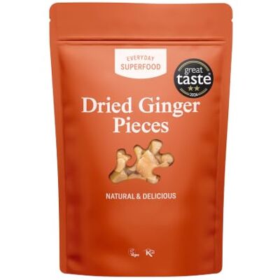 Everyday Superfood Dried Ginger Pieces 900g Sweet, Hot & Spicy Ginger Great Taste 2-Star Award Winner 2026 No Crystallised Sugar Coating Sweet, Hot & Spicy Ginger Root Pieces Everyday Superfood Dried Ginger Pieces 900g Sweet, Hot & Spicy Ginger Great Taste 2-Star Award Winner 2026 No Crystallised Sugar Coating Sweet, Hot & Spicy Ginger Root Pieces