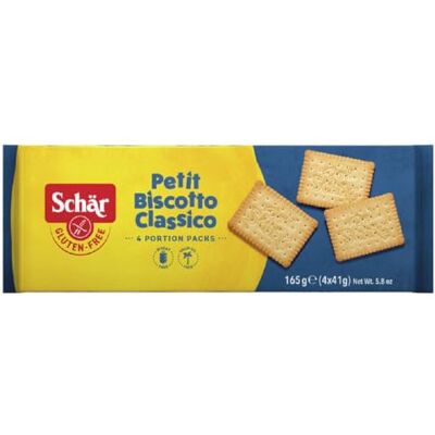 Schär Schar Gluten Free Biscuits Petit Classic 165g Schär Schar Gluten Free Biscuits Petit Classic 165g