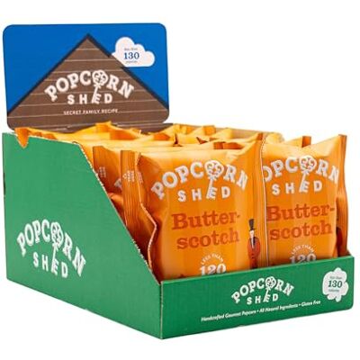 Popcorn Shed Butterscotch Popcorn Snack Pack - Snack Pack Popcorn Shed Butterscotch Popcorn Snack Pack - Snack Pack