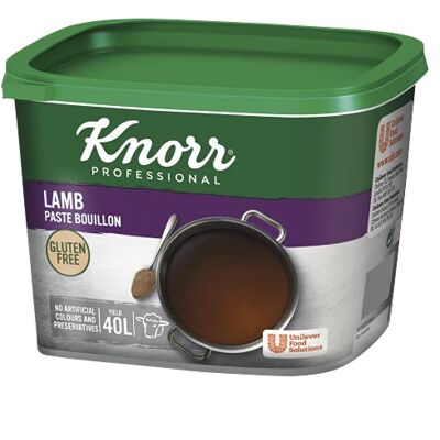 Knorr Professional Lamb Paste Bouillon, Savoury Lamb Base for Soups, Stocks and Broths, 1 kg Knorr Professional Lamb Paste Bouillon, Savoury Lamb Base for Soups, Stocks and Broths, 1 kg
