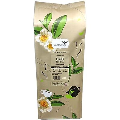 Tea People Ginger Root Pieces, Loose Herbal Tea In A Large Catering Pack, 2 kg Tea People Ginger Root Pieces, Loose Herbal Tea In A Large Catering Pack, 2 kg