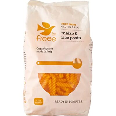 Doves Farm Organic Maize and Rice Pasta Fusilli, 500g Doves Farm Organic Maize and Rice Pasta Fusilli, 500g