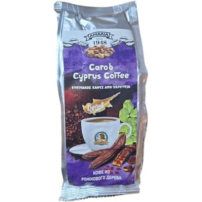Amalia Coffee from Roasted Ground Carobs for Coffee Pastries Cakes hot/cold Drinks Milkshakes 1 Pack of 100g Amalia Coffee from Roasted Ground Carobs for Coffee Pastries Cakes hot/cold Drinks Milkshakes 1 Pack of 100g