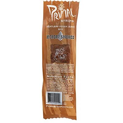 Primal Spirit Foods Hickory Smoked Soy Jerky Primal Spirit Foods Hickory Smoked Soy Jerky