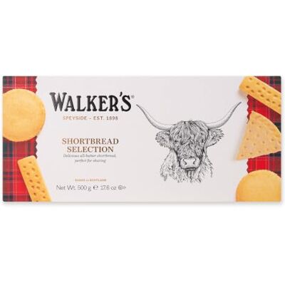 Walkers Walker's Shortbread Assortment, Scottish Butter Biscuits Gift Set, 500g Traditional Pure Butter Scottish Recipe, Classic Shaped Shortbreads, Perfect for Snacking, Special Occasions & Gifting Walkers Walker's Shortbread Assortment, Scottish Butter Biscuits Gift Set, 500g Traditional Pure Butter Scottish Recipe, Classic Shaped Shortbreads, Perfect for Snacking, Special Occasions & Gifting