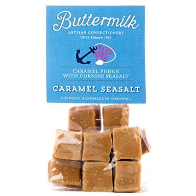 Buttermilk Caramel Fudge with Cornish Sea Salt 175g Buttermilk Caramel Fudge with Cornish Sea Salt 175g