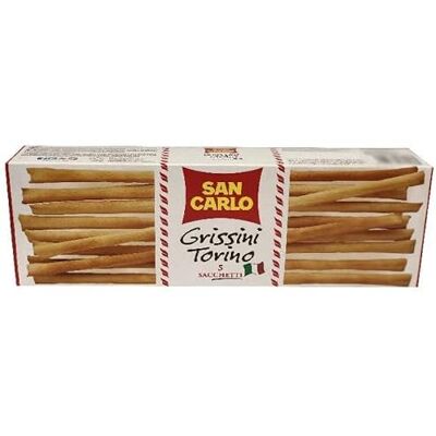 América San Carlo Grissini Torino Turin Breadsticks Crunchy and Fragrant 2 Boxes of 125 Grams Each América San Carlo Grissini Torino Turin Breadsticks Crunchy and Fragrant 2 Boxes of 125 Grams Each
