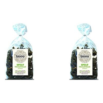 Biona (2 Pack) Org Spelt Spinach Tagliatelli 250g 2 Pack Bundle Biona (2 Pack) Org Spelt Spinach Tagliatelli 250g 2 Pack Bundle