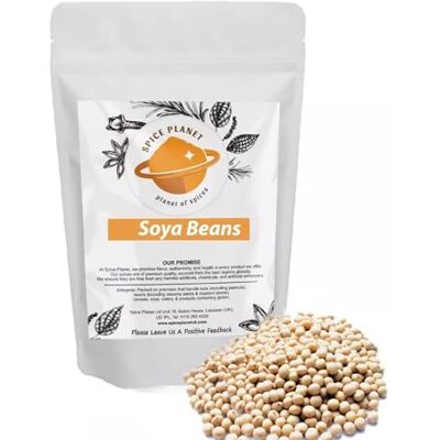 Spice Planet 1kg Soya Beans Whole Premium Quality by ® (1000 Grams) Spice Planet 1kg Soya Beans Whole Premium Quality by ® (1000 Grams)
