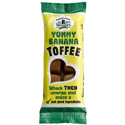 Walkers Nonsuch Yummy Banana Toffee Bars - 50g - 24x Snack Walkers Nonsuch Yummy Banana Toffee Bars - 50g - 24x Snack