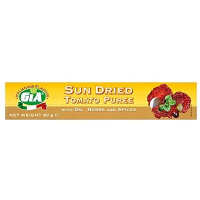 GIA Sun Dried Tomato Puree (80g) Pack of 6 GIA Sun Dried Tomato Puree (80g) Pack of 6