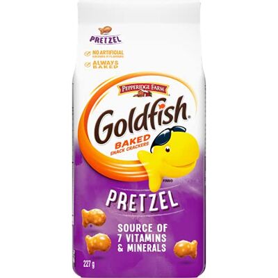 Pepperidge Farm Goldfish Pretzel Crackers, 227g/8oz., {Imported from Canada} Pepperidge Farm Goldfish Pretzel Crackers, 227g/8oz., {Imported from Canada}