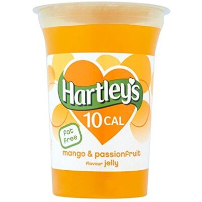 Hartleys Hartley's 10 Cal Mango & Passion Fruit Jelly 175g Pack of 6 Hartleys Hartley's 10 Cal Mango & Passion Fruit Jelly 175g Pack of 6
