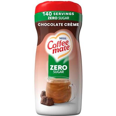 Nestlé - CoffeeMate Sugar Free Chocolate - Chocolate - 102 OZ - Creamer Nestlé - CoffeeMate Sugar Free Chocolate - Chocolate - 102 OZ - Creamer