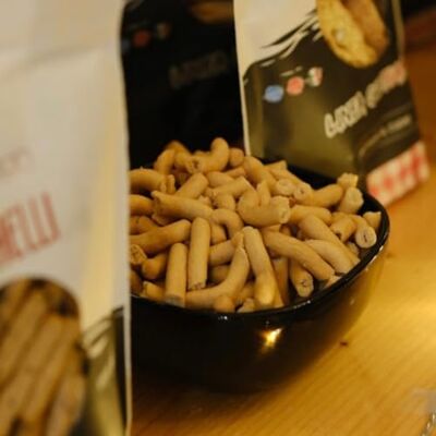Revolution New Food Gluten-Free Homemade Short Breadsticks, Grissoncelli, Made in Italy by Revolution Revolution New Food Gluten-Free Homemade Short Breadsticks, Grissoncelli, Made in Italy by Revolution