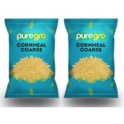 Puregro Cornmeal Coarse 500g PACK OF 2 Polenta C Coarsely Ground Dried Corn Grainy Texture Premium Quality. Puregro Cornmeal Coarse 500g PACK OF 2 Polenta C Coarsely Ground Dried Corn Grainy Texture Premium Quality.