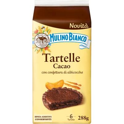 Mulino Bianco Tartelle Cacao (Tartlets with Apricot filling) 288g Mulino Bianco Tartelle Cacao (Tartlets with Apricot filling) 288g