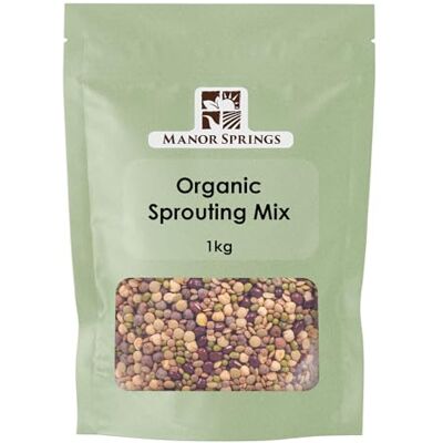 MANOR SPRINGS Organic Sprouting Mix 1kg by MANOR SPRINGS Organic Sprouting Mix 1kg by
