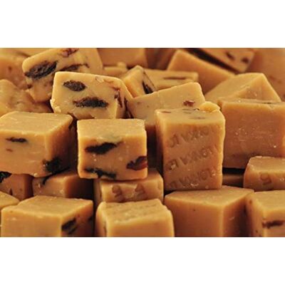 The Gourmet Sweet Company Rum & Raisin Fudge 1kg Share Bag by The Gourmet Sweet Company Rum & Raisin Fudge 1kg Share Bag by
