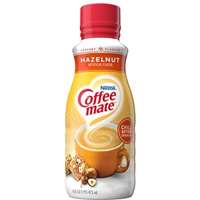 Coffee Mate Nestle Hazelnut Liquid Coffee Creamer, 1.3 pounds Coffee Mate Nestle Hazelnut Liquid Coffee Creamer, 1.3 pounds