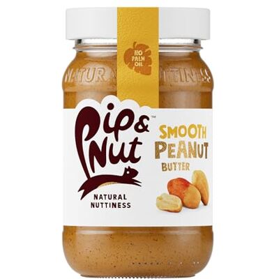 Pip & Nut Smooth Peanut Butter, 6 x 300g 100% Single-Origin Peanuts, High In Fibre, No Palm Oil, No Added Sugar, Hi-Oleic Peanuts, Vegan Pip & Nut Smooth Peanut Butter, 6 x 300g 100% Single-Origin Peanuts, High In Fibre, No Palm Oil, No Added Sugar, Hi-Oleic Peanuts, Vegan