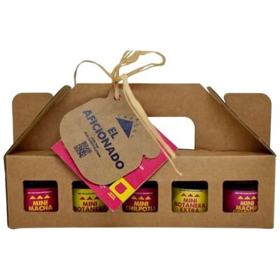 CASAZUL Mini Salsa Gift Set – 5 Authentic Mexican Chilli Sauces (Macha, Botanera, Chipotle) Gourmet Hot Sauce Selection Box Handmade in the UK CASAZUL Mini Salsa Gift Set – 5 Authentic Mexican Chilli Sauces (Macha, Botanera, Chipotle) Gourmet Hot Sauce Selection Box Handmade in the UK