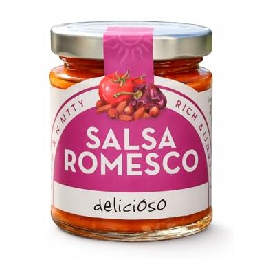Delicioso 165g Salsa Romesco Mildly spicy Catalan sauce Delicioso 165g Salsa Romesco Mildly spicy Catalan sauce