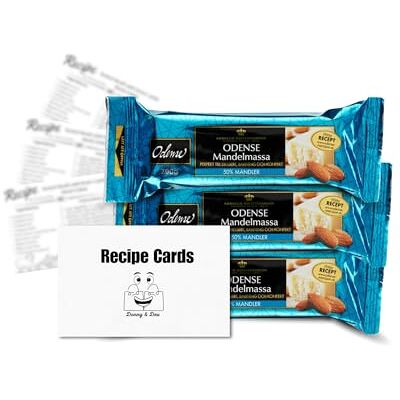 Donny & Dev Danish Almond Paste 200g 3x Odense Marzipan Almond Paste for Baking Cakes Donny & Dev Danish Almond Paste 200g 3x Odense Marzipan Almond Paste for Baking Cakes