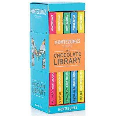 Montezuma's Chocolate Bar Library - 5 Flavours - 450g Montezuma's Chocolate Bar Library - 5 Flavours - 450g