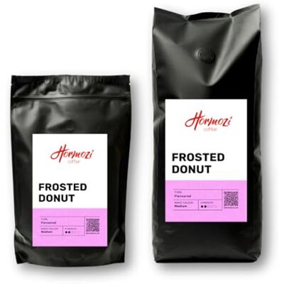 Hormozi Coffee Freshly Roasted Frosted Donut Flavoured Coffee Beans 250g Medium Roast Hormozi Coffee Freshly Roasted Frosted Donut Flavoured Coffee Beans 250g Medium Roast