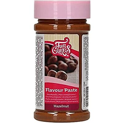 FunCakes Flavour Paste Hazelnut: Food flavourings, Great Taste, Perfect for Cake Decorating, Suitable for Batter and Fillings. 100 g. Food flavouring, Delicious taste, Perfect for cakes, Suitable for pasta and toppings FunCakes Flavour Paste Hazelnut: Food flavourings, Great Taste, Perfect for Cake Decorating, Suitable for Batter and Fillings. 100 g. Food flavouring, Delicious taste, Perfect for cakes, Suitable for pasta and toppings